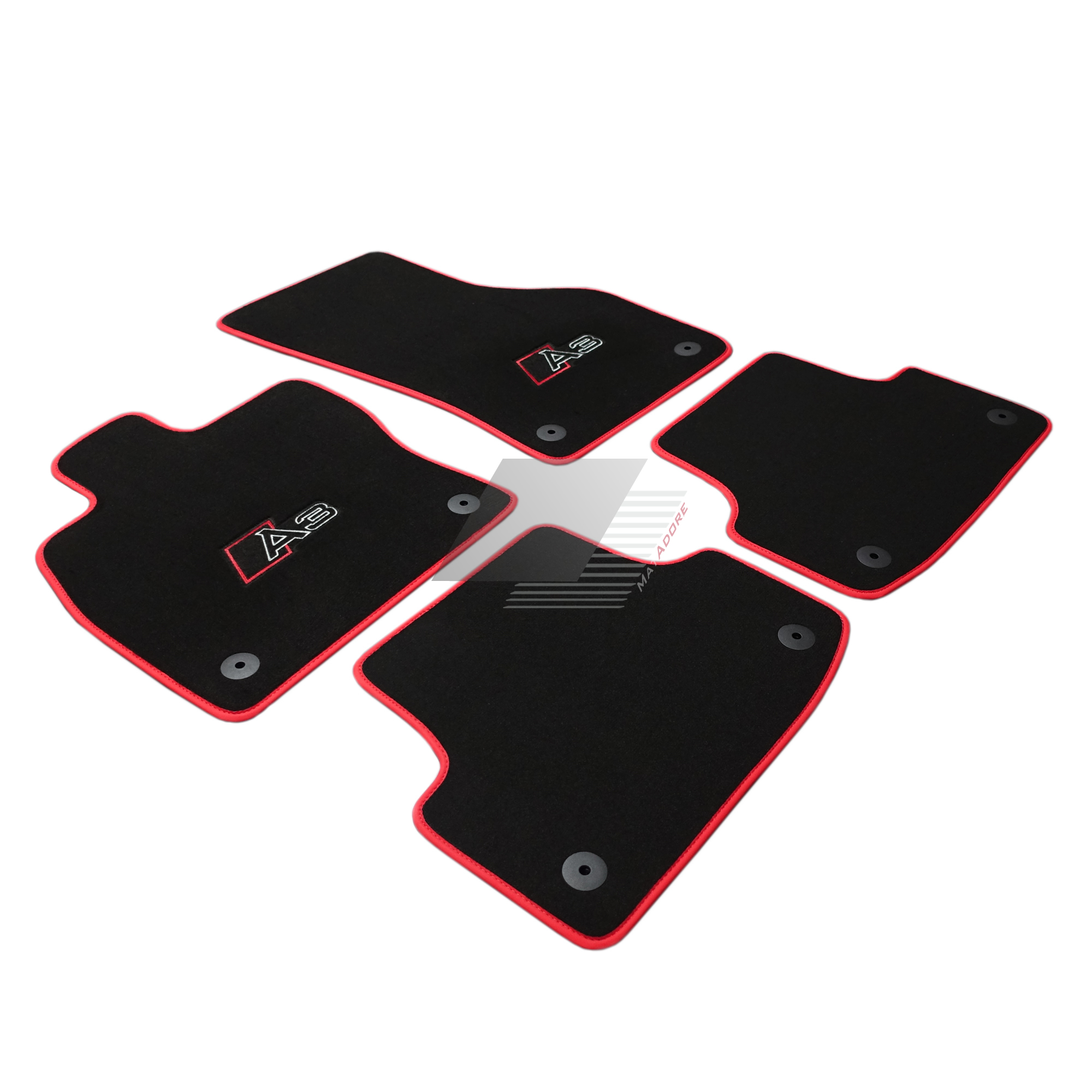 Audi A3 8Y Hatchback Floor Mats 2021 Onwards #A3 Middle