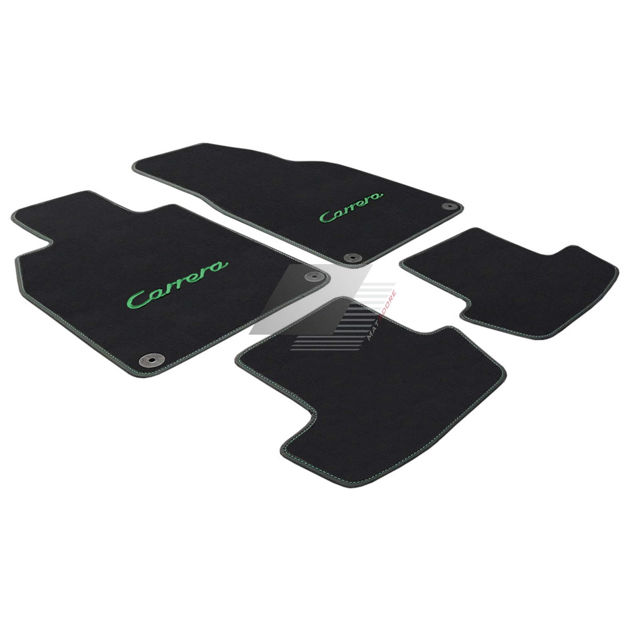 Porsche 911 991 Floor Mats 2013-2020 *4 Seater *RHD #Carrera