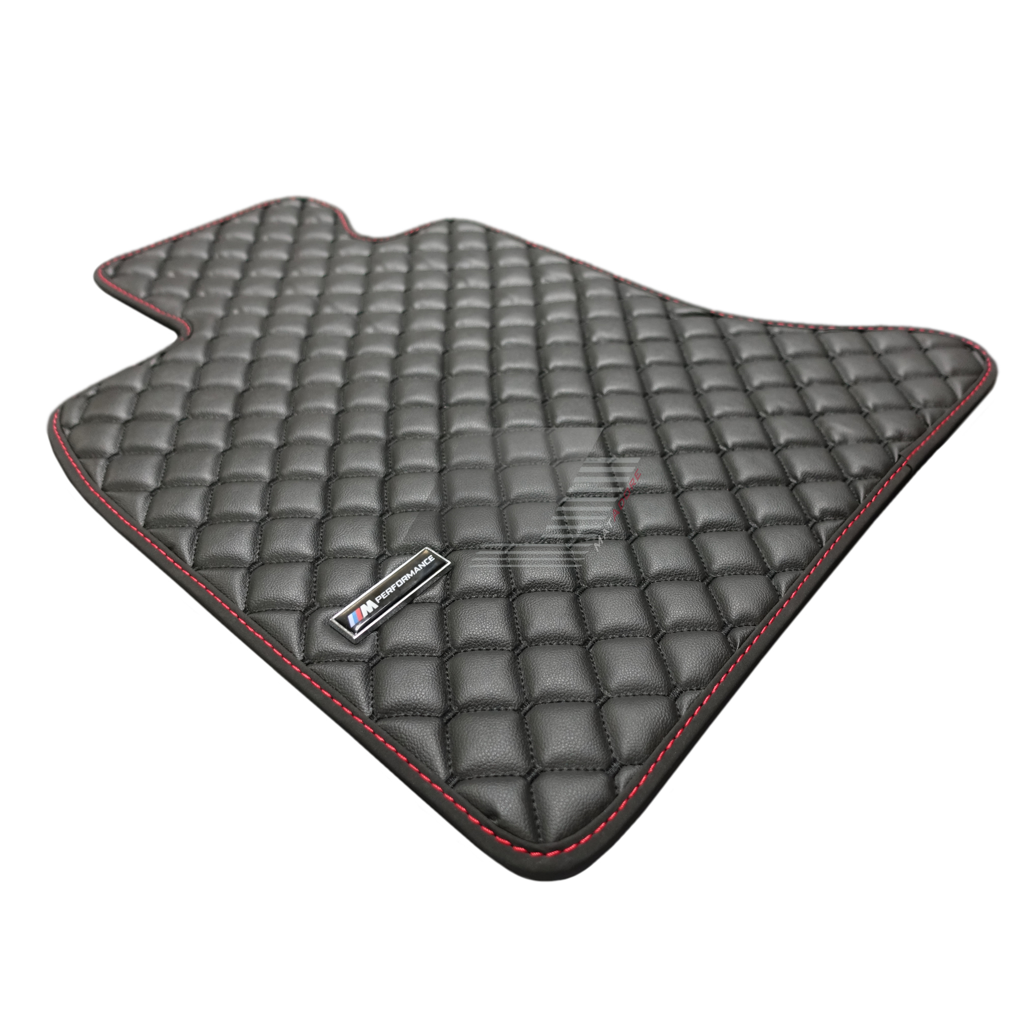 BMW 3 E30 Sedan Leather Floor Mats 1982-1992 #Chrome