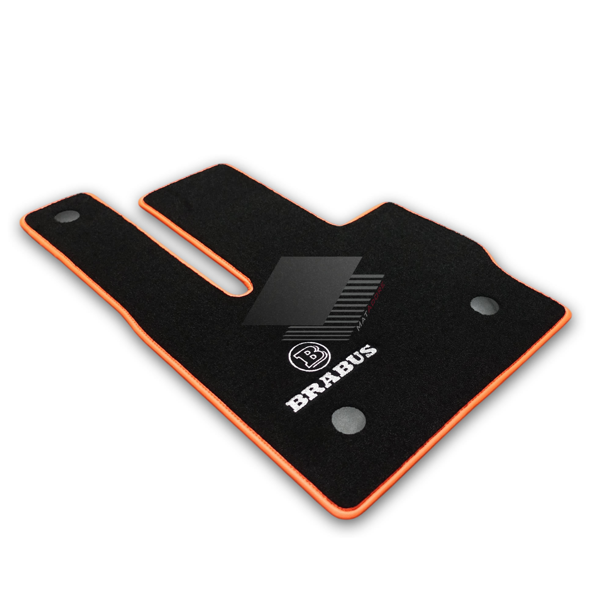 Mercedes X Class Floor Mats 2017 Onwards *Rear 1 #BRABUS