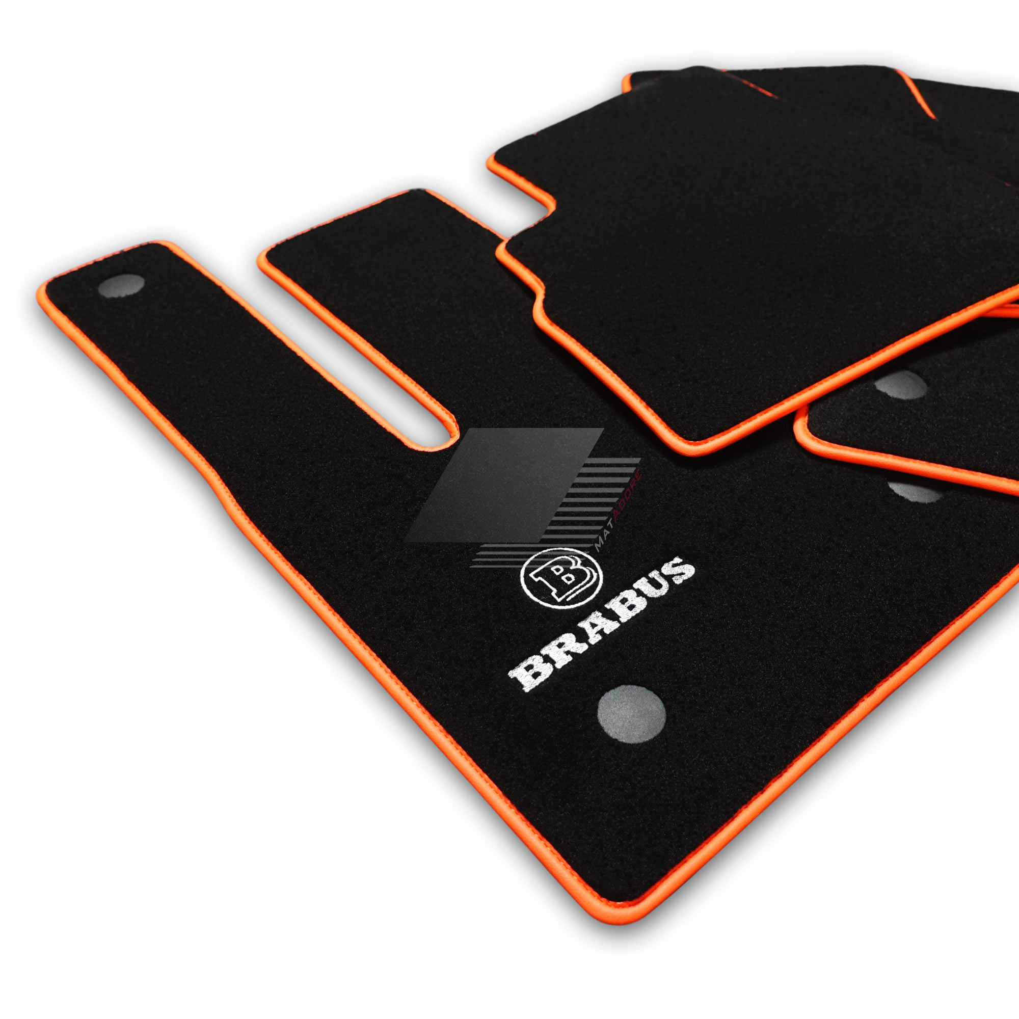 Mercedes X Class Floor Mats 2017 Onwards *Rear 1 #BRABUS