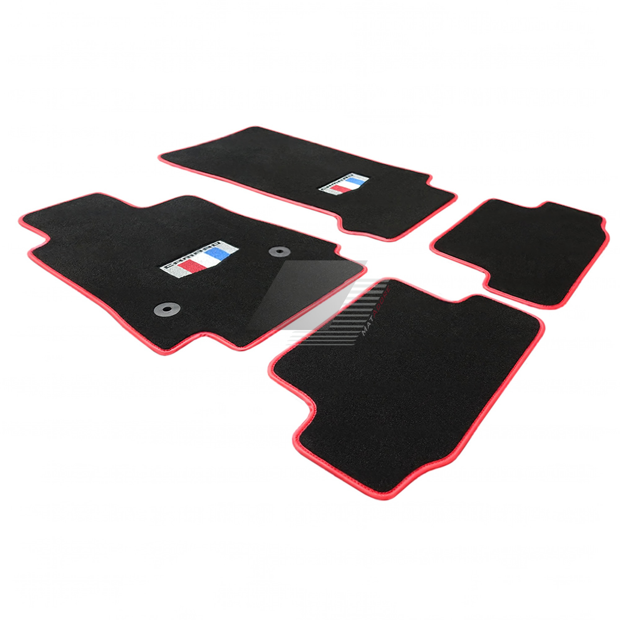 Chevrolet Camaro Floor Mats 2009-2015 *5.Gen #Camaro Flag