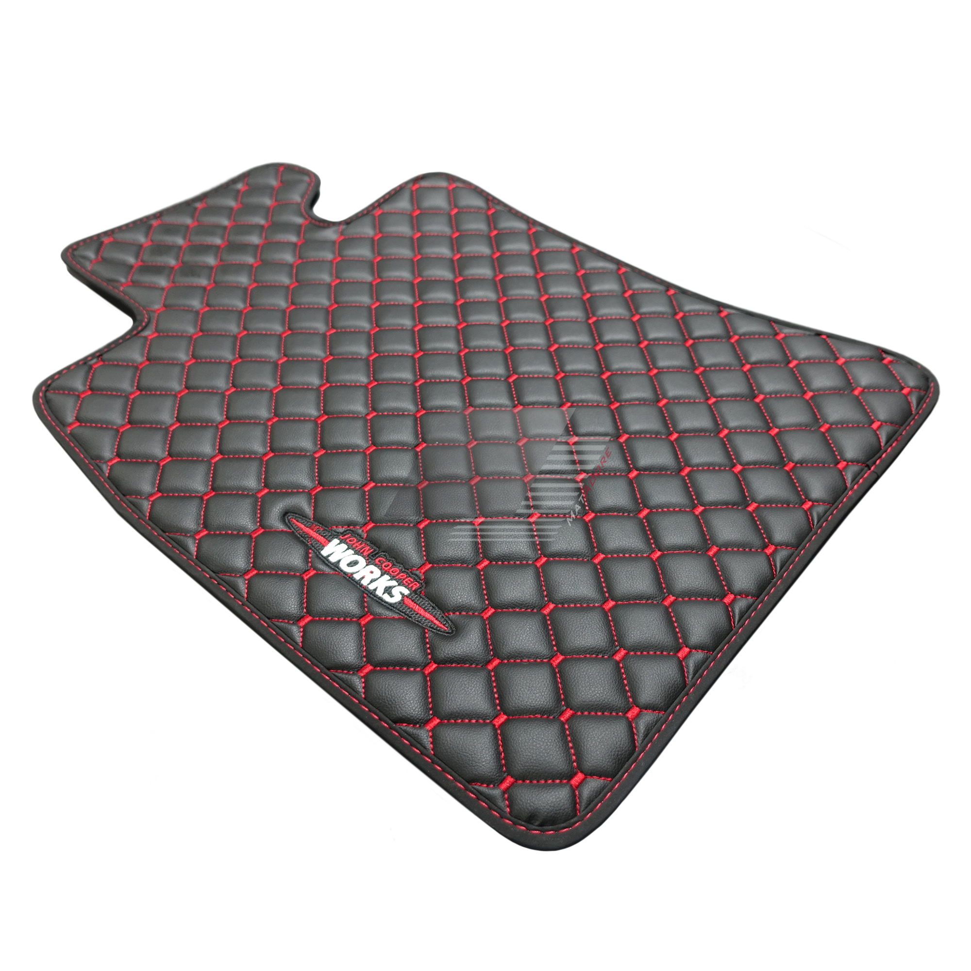 Mini Cooper F55 Leather Floor Mats 2015 Onwards *5 Door #JCW