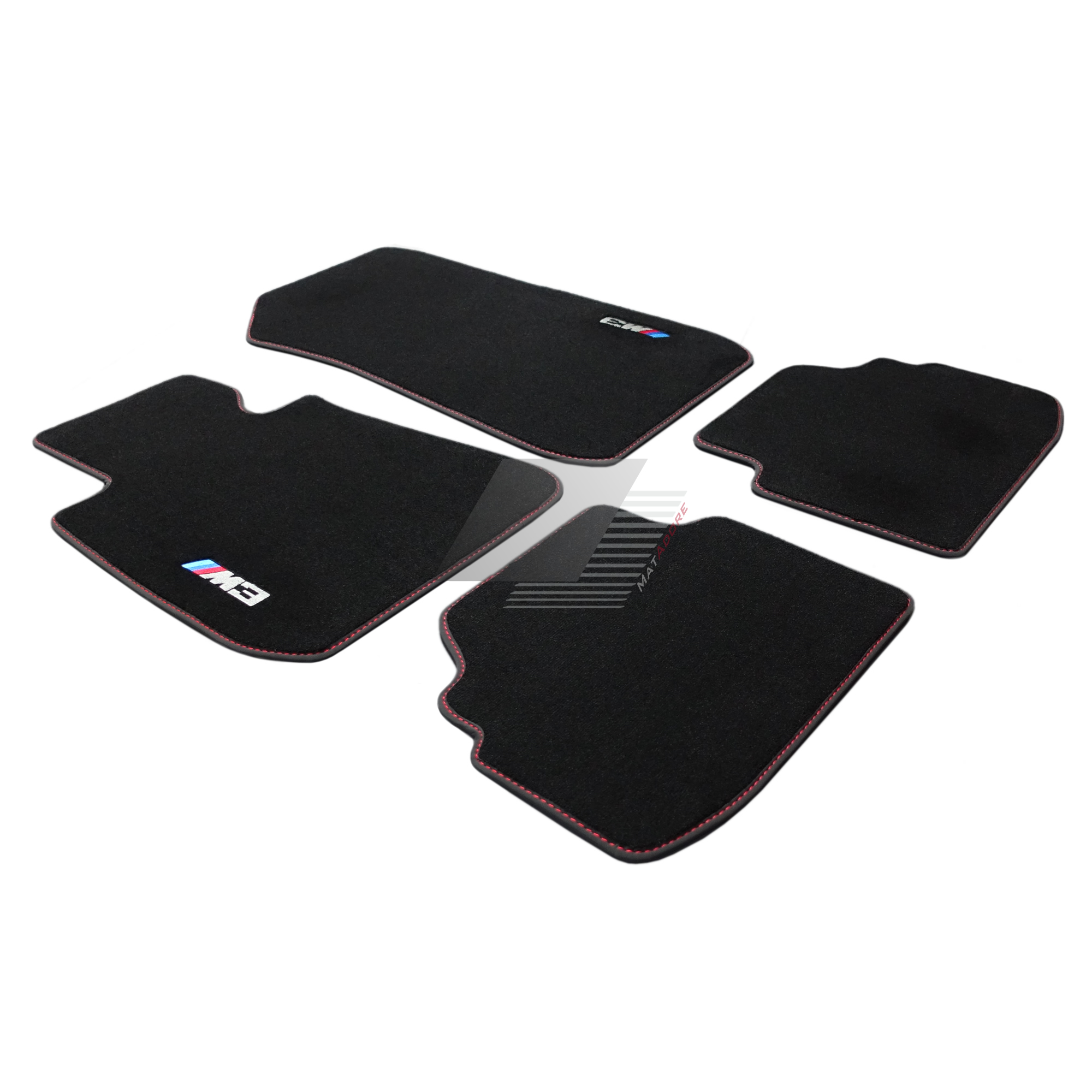 BMW 3 E30 Sedan Floor Mats 1982-1992 #M3