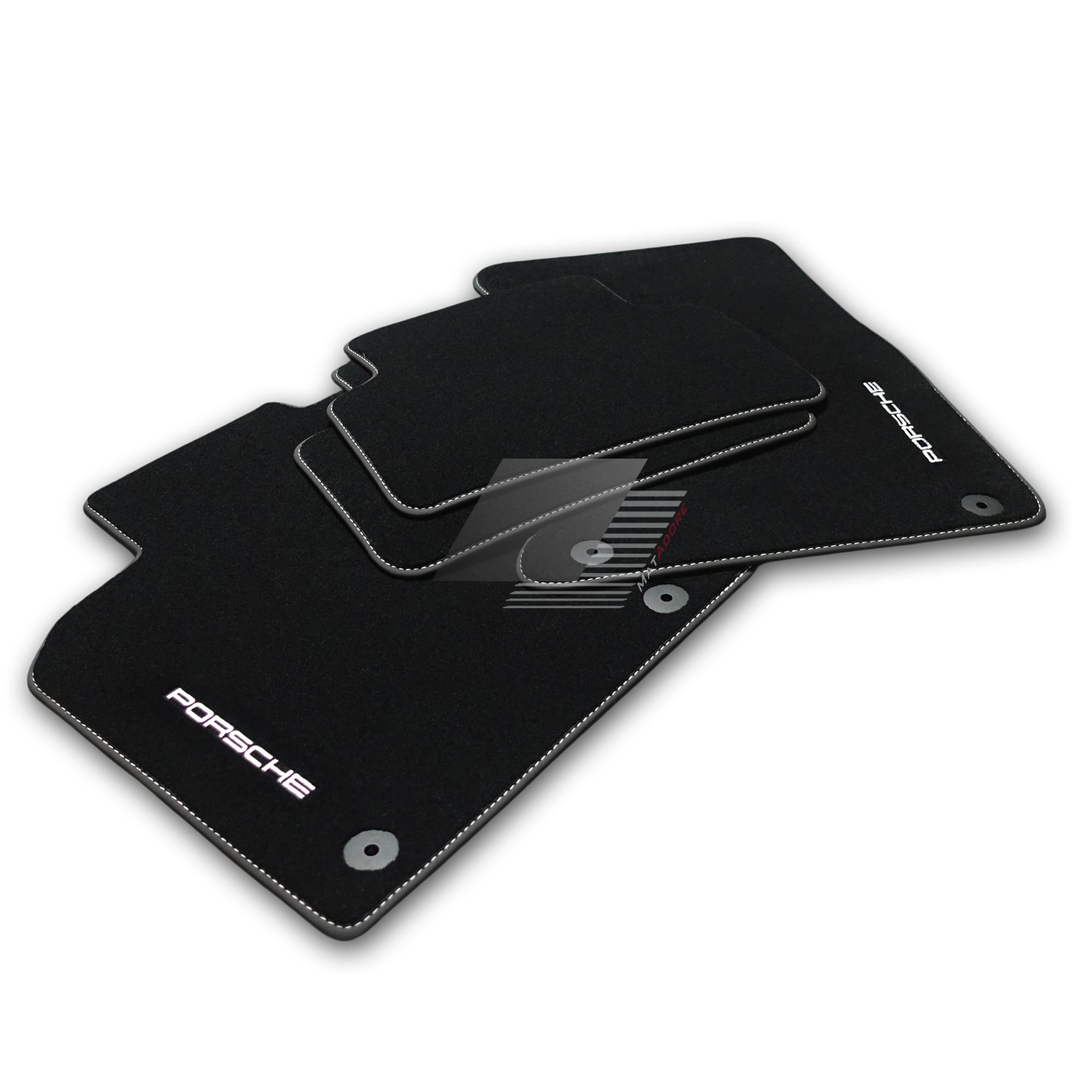 Porsche Macan Velour Car Mats 2014-2018 #Porsche #Side