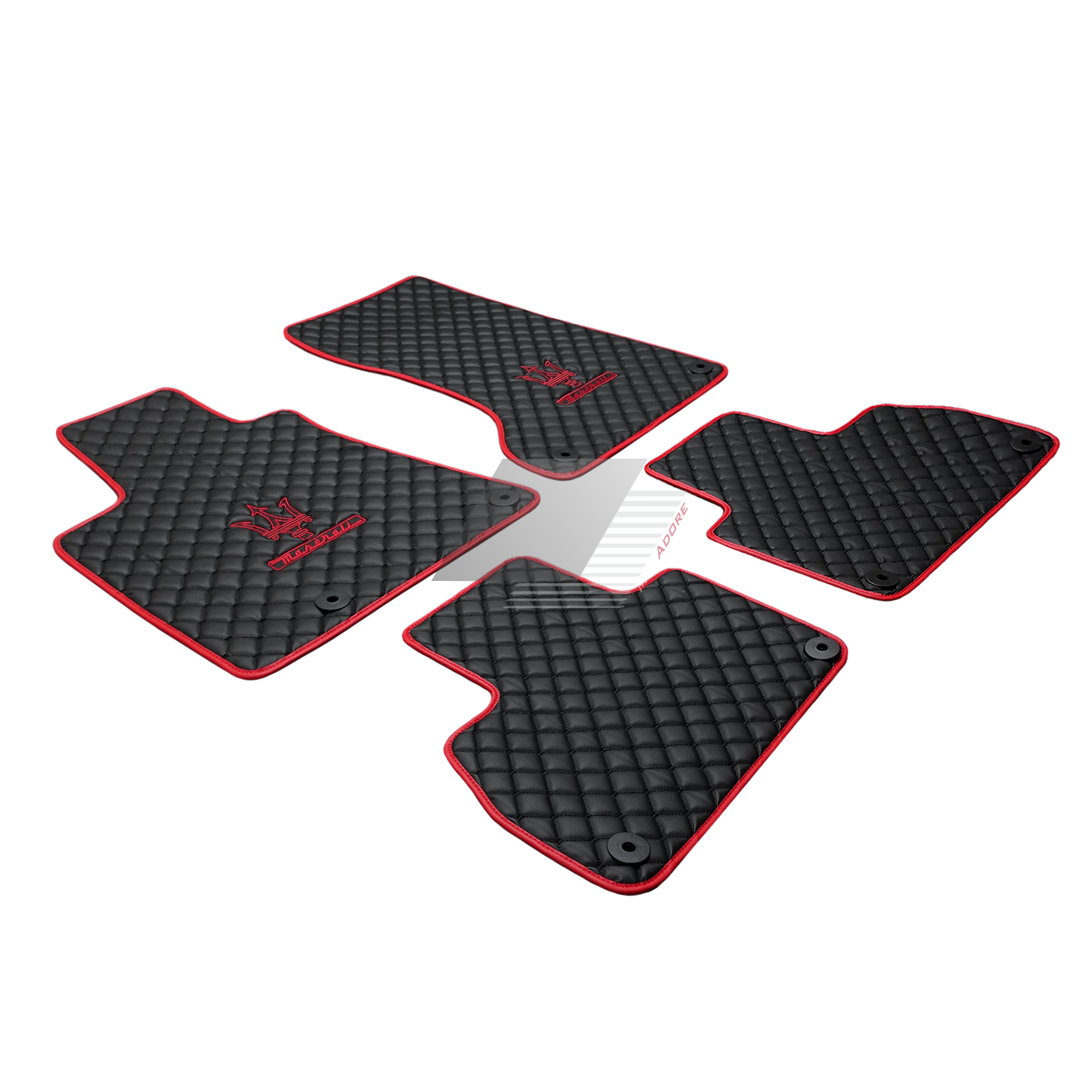 Maserati 4200 Spyder Leather Floor Mats 2002-2007 #Maserati
