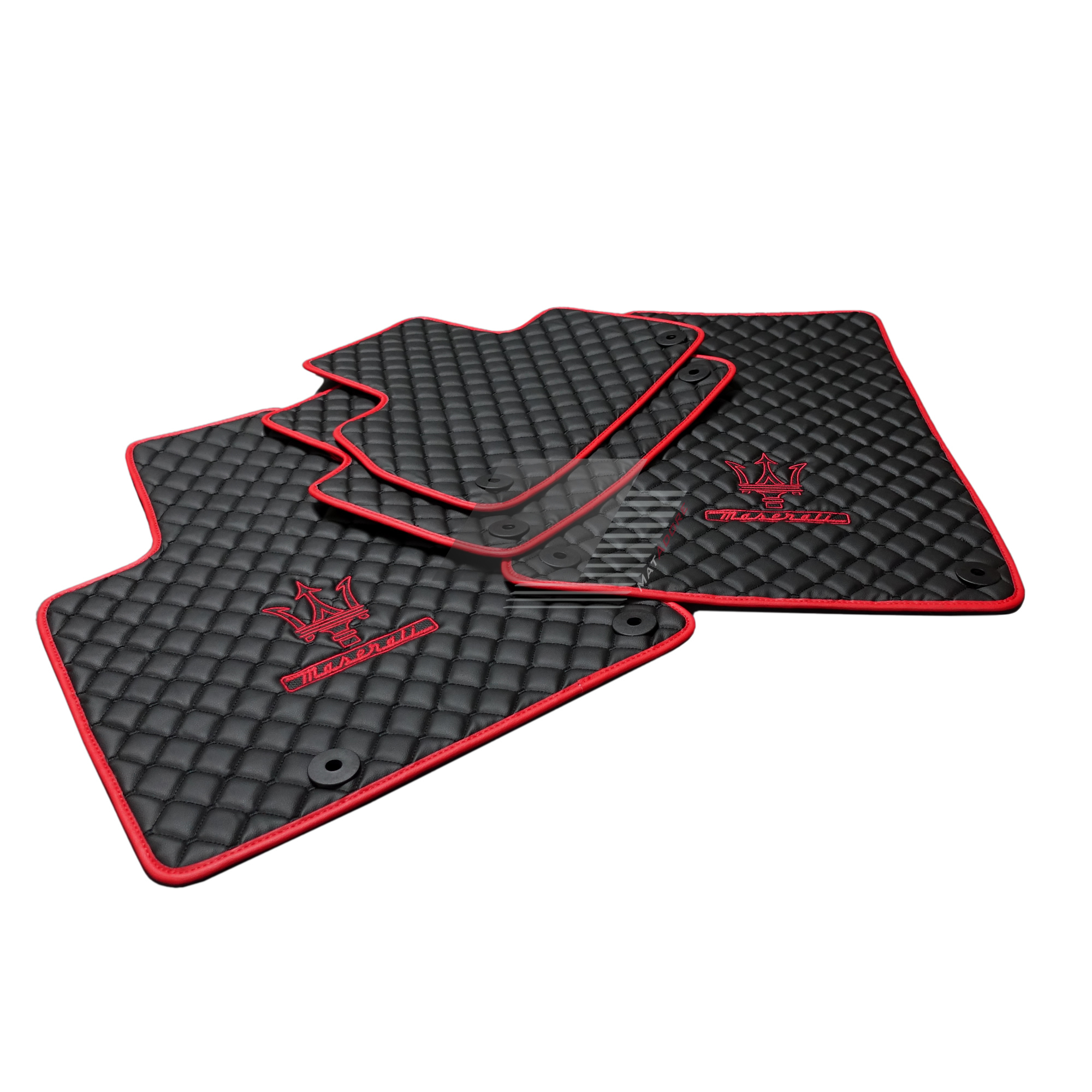 Maserati 4200 Spyder Leather Floor Mats 2002-2007 #Maserati