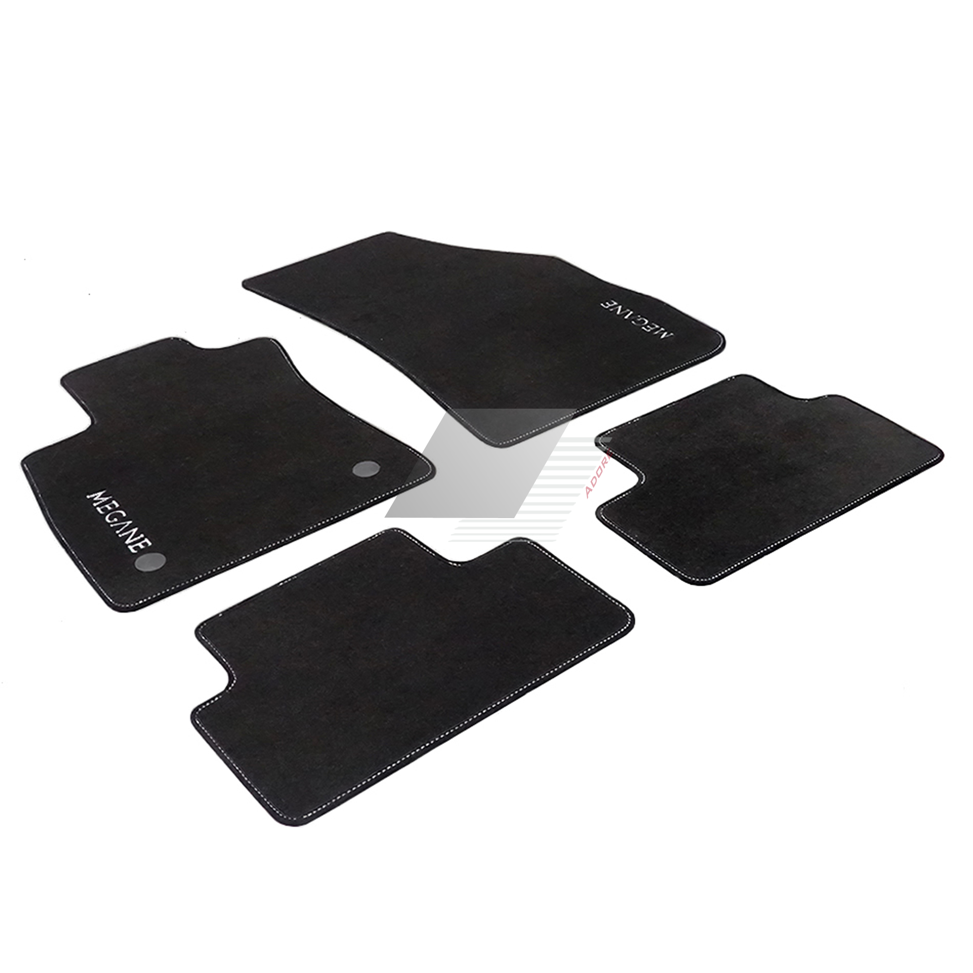 Renault Megane 4 Hatchback Floor Mats 2016 Onwards #Megane
