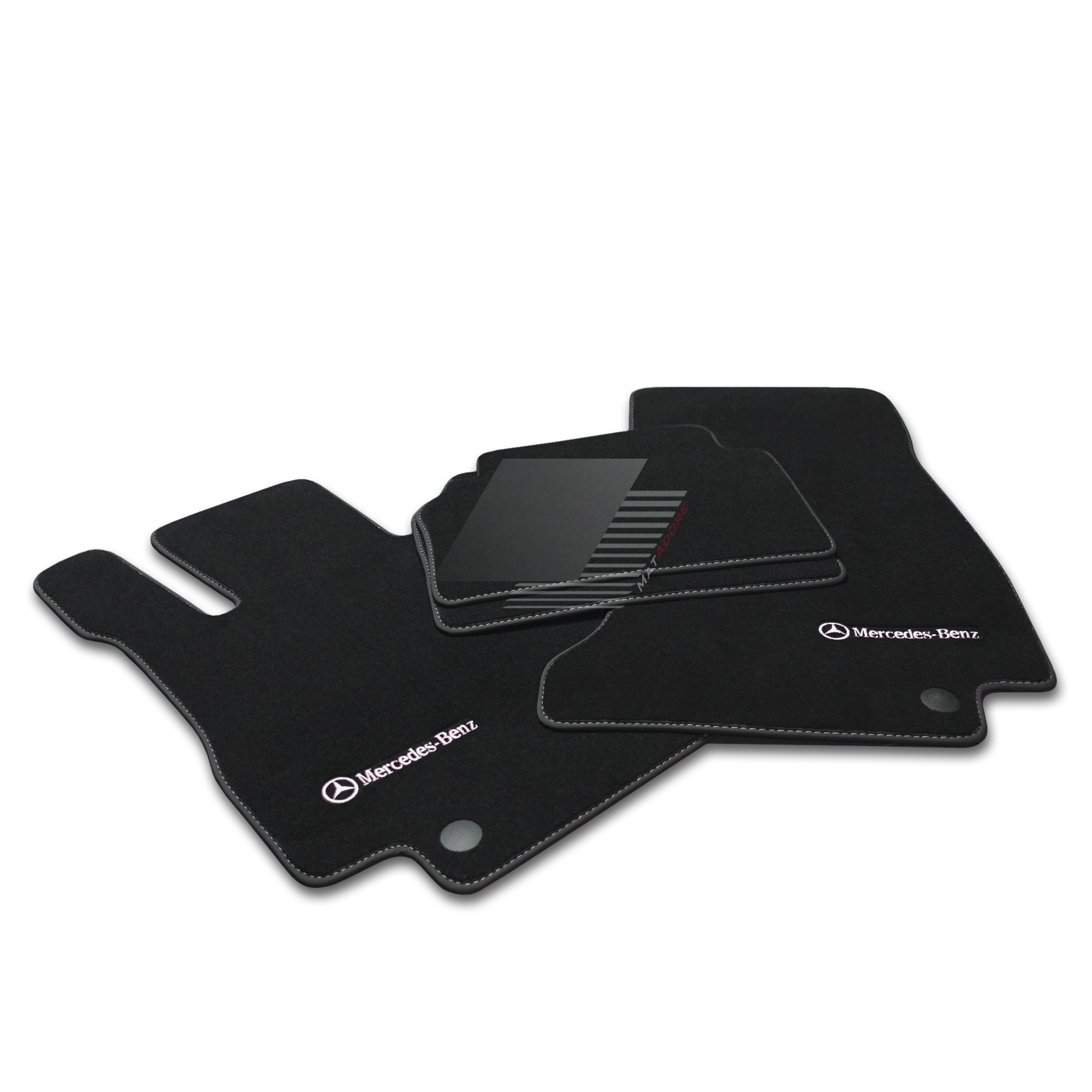 Mercedes GLS X166 Car Floor Mats 2016-2019 *7 Seater #Mercedes