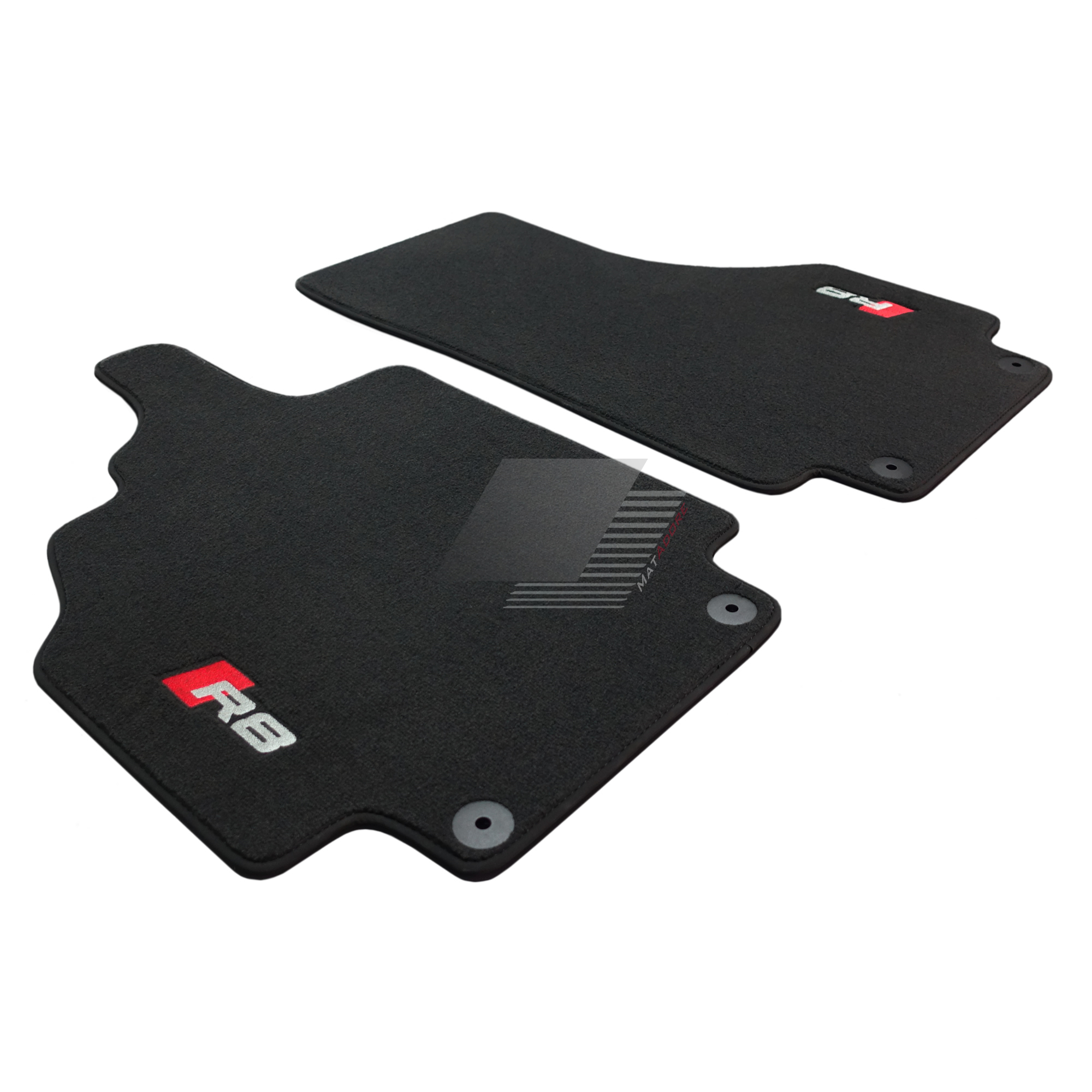 Audi R8 Type 4S Spyder Floor Mats 2015 Onwards *RHD #R8 Side
