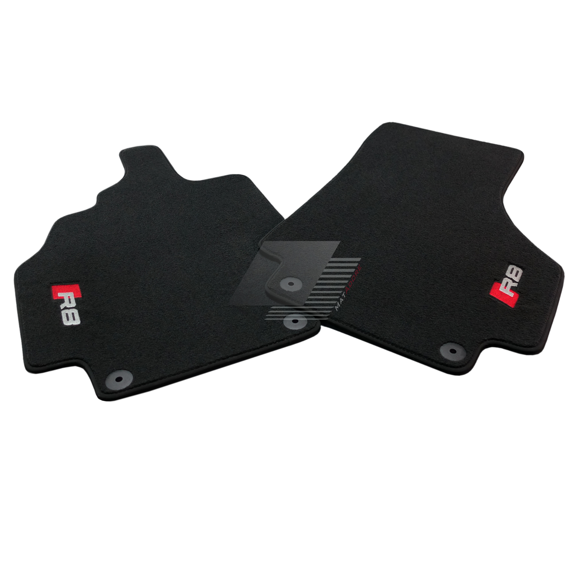 Audi R8 Type 4S Spyder Floor Mats 2015 Onwards *RHD #R8 Side