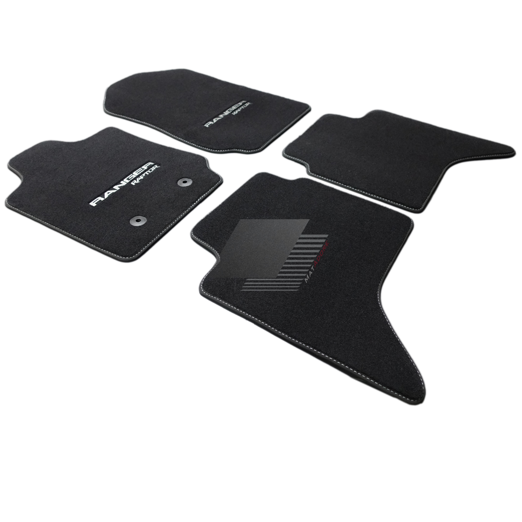 Ford Ranger RA Floor Mats 2022 Onwards *Raptor-Wildtrack #RANGER